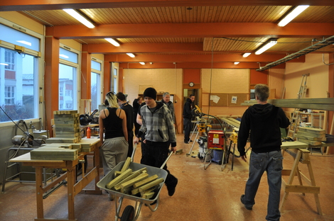 Ungdom i farta - carpentry